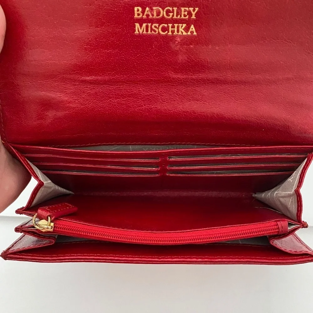 Badgley Mischka Leather Wallet